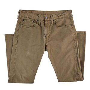 Levi's 502 Taper Fit Jeans W31 L32 Mens Pants Tan Brown Comfort Stretch‎
